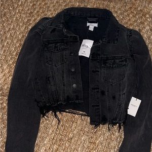 Cropped Jean Jacket.